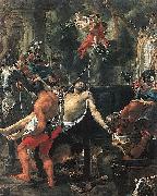 Charles le Brun Martyrdom of St John the Evangelist at Porta Latina France oil painting artist